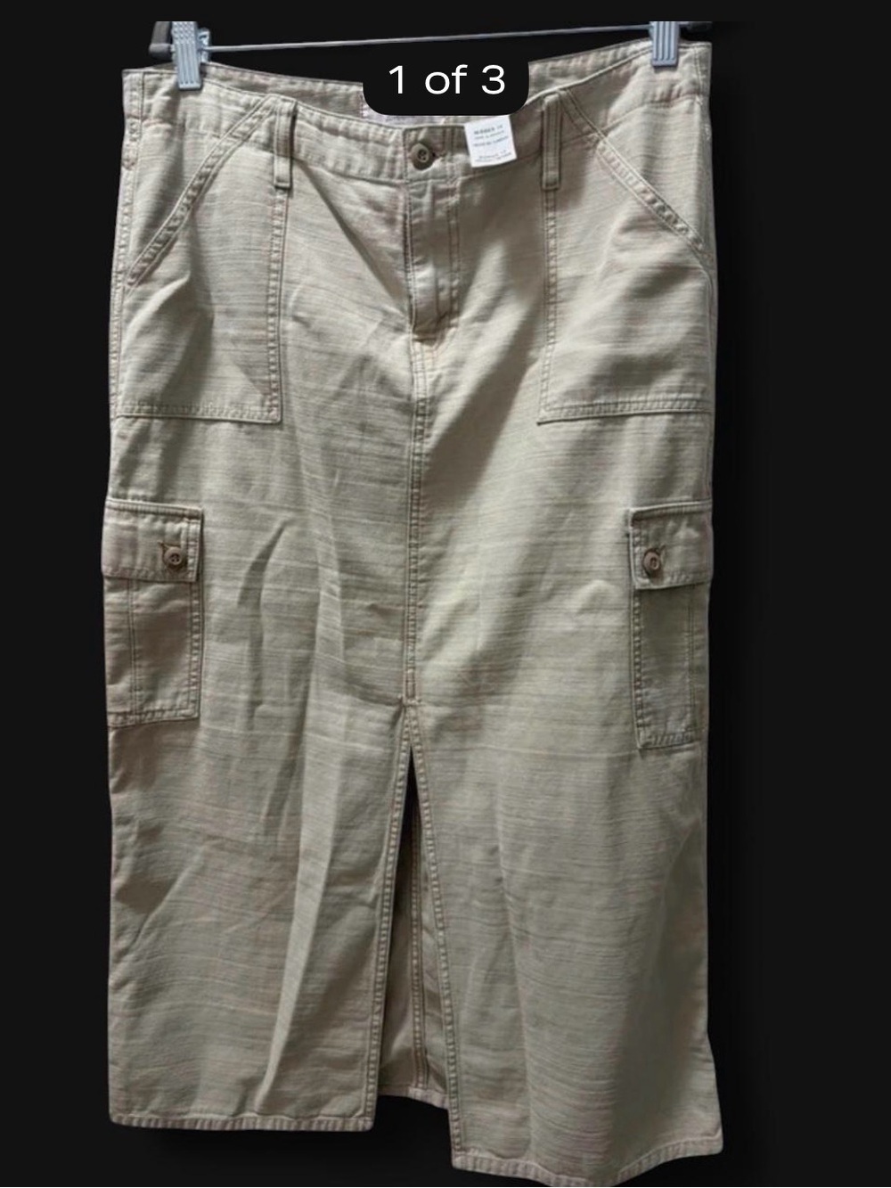 Levi's women Tan Cargo Skirt